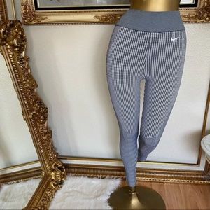 NEW!  Nike Unisex Houndstooth NIKELAB Training Pants/Leggings Made In Italy